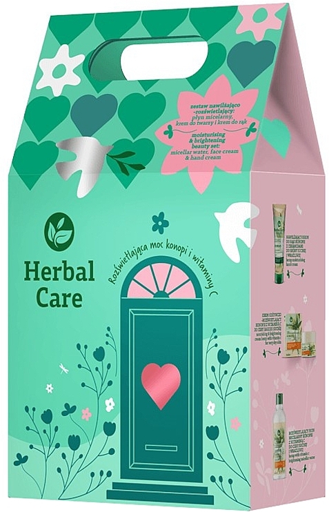 Набор - Farmona Herbal Care (h/cr/100ml + micel/water/400ml + cr/50ml) — фото N1