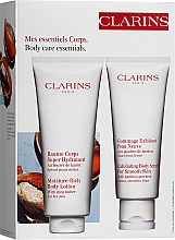 Набор - Clarins Body Care Essentials (body/lot/200ml + body/scrub/200ml) — фото N1