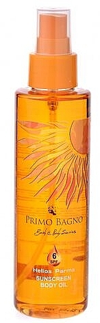 Сонцезахисна олія для тіла SPF6 - Primo Bagno Helios Parma Sunscreen Body Oil SPF6 — фото N1