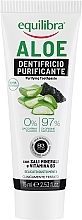 Духи, Парфюмерия, косметика УЦЕНКА Зубная паста с активным углем - Equilibra Active Charcoal Toothpaste Gel *