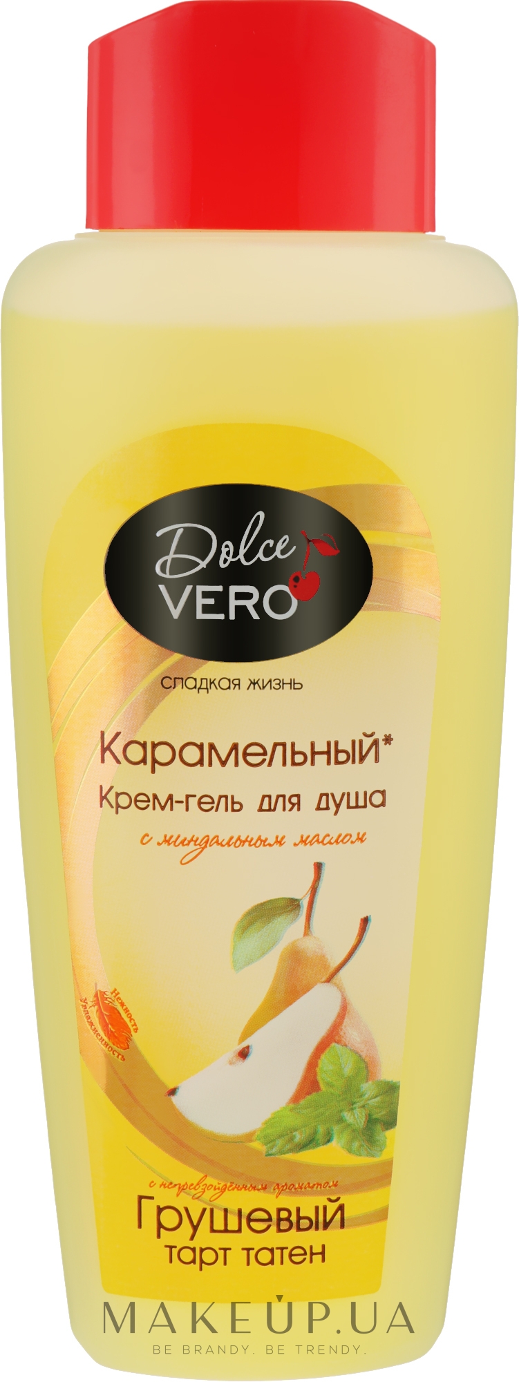 Крем-гель для душу  "Грушевий тарт-татен"  - Dolce Vero — фото 330ml