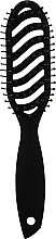 Духи, Парфюмерия, косметика Гребешок с эффектом вентиляции "Профи", черная - Ласковая