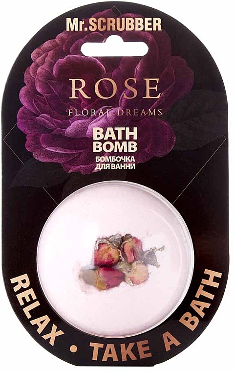 Бомбочка для ванни "Rose Floral Dreams" - Mr.Scrubber