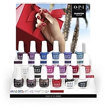 Парфумерія, косметика Набір - O.P.I Gel Color Celebration Collection (gel/polish/16x15ml + base/coat/15ml + top/coat/15ml)