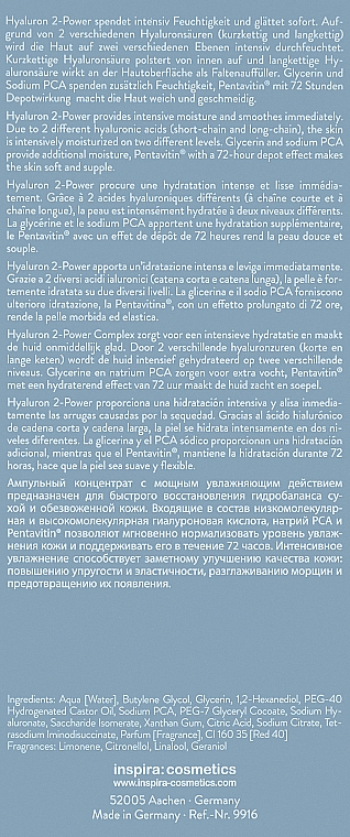 Гіалурон комплекс - Inspira:сosmetics Skin Accents Hyaluron 2 Power Complex — фото N3