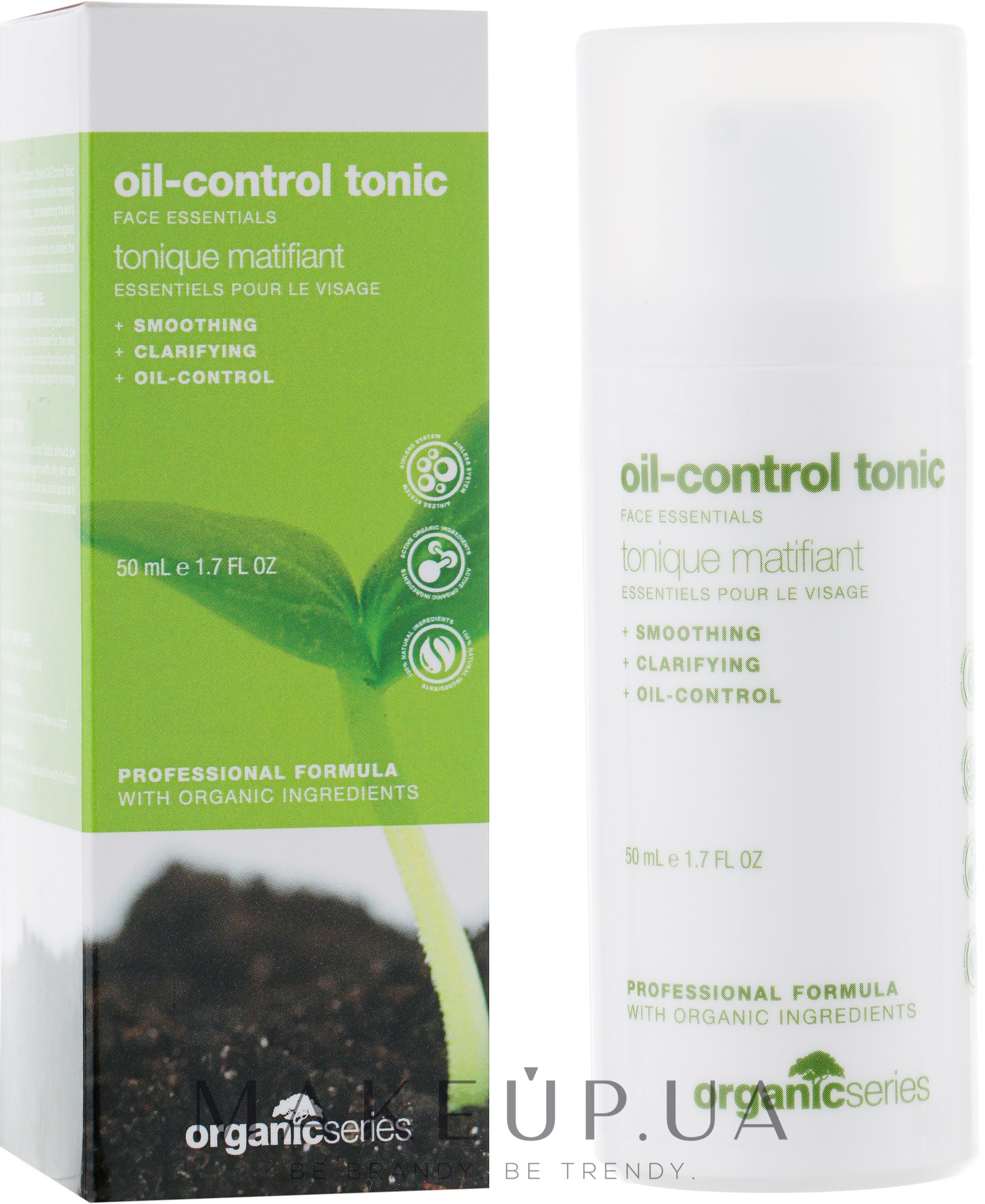 Тоник для жирной кожи - Organic Series Oil-Control Tonic — фото 50ml
