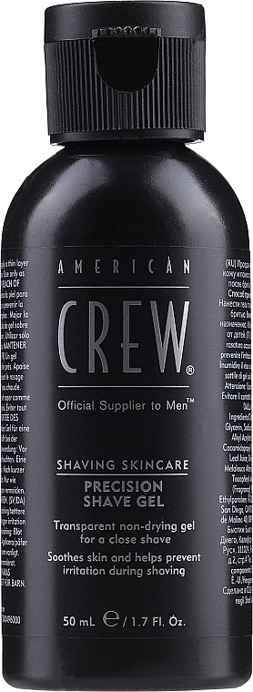 Гель для точного бритья - American Crew Shaving Skincare Precision Shave Gel