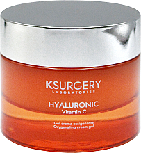 Оксигенированный крем-гель - K-Surgery Hyaluronic Vitamic C Oxygenating Cream Gel — фото N1