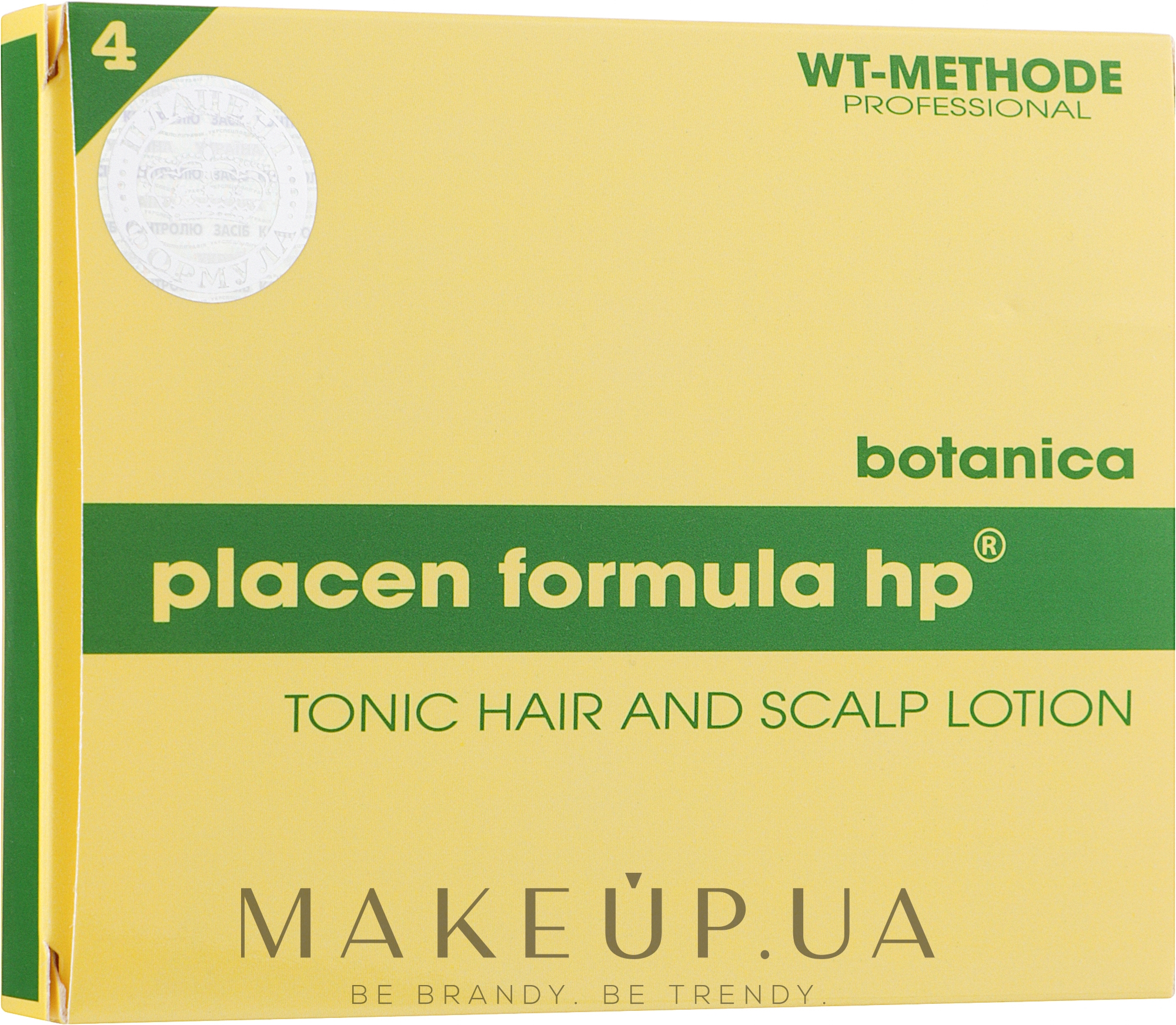 Средство для восстановления волос "Плацент формула ботаника" - Placen Formula Botanica Tonic Hair And Scalp Lotion — фото 6x10ml