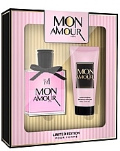 MB Parfums Mon Amour Paris - Набор (edp/50ml + b/lot/50ml) — фото N1