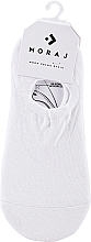Носки женские короткие, 1 пара, white - Moraj — фото N1
