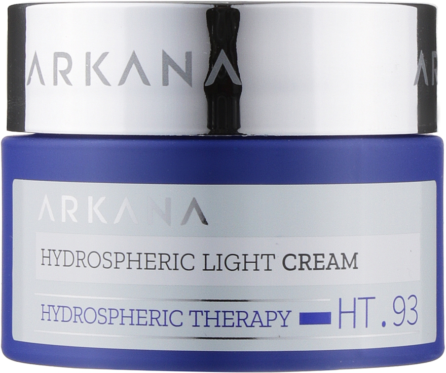 Легкий увлажняющий крем, насыщающий кожу кислородом - Arkana Hydrospheric Light Cream — фото N1