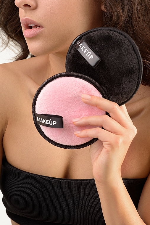 Спонж для вмивання, рожевий «My Cookie» - MAKEUP Makeup Cleansing Sponge Pink — фото N3