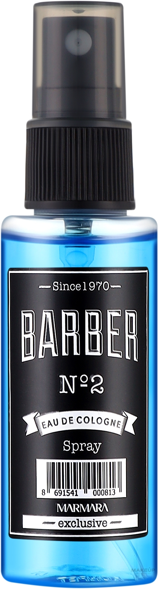 Одеколон після гоління - Marmara Barber №2 Eau De Cologne Spray (міні) — фото 50ml