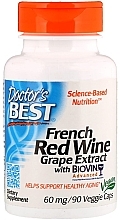 Экстракт французского красного винного сорта винограда - Doctor's Best French Red Wine Grape Extract — фото N1