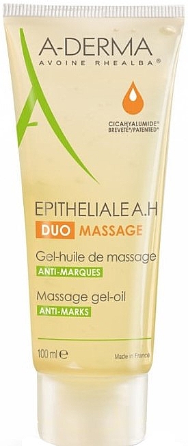 Массажное гель-масло для шрамов и растяжек - A-Derma Epitheliale AH Massage — фото N9