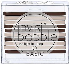 Парфумерія, косметика Набір резинок для волосся - Invisibobble Basic Mocca & Cream