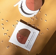 Рум'яна-бронзатор для обличчя  - Ere Perez Rice Powder Blush & Bronzer Refill — фото N3