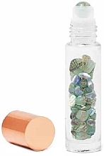 Бутылочка с кристаллами для масла "Лабрадорит", 10 мл - Crystallove Labradorite Oil Bottle — фото N1