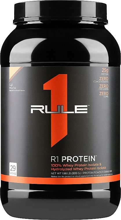 Протеин сывороточный - Rule One Protein Cafe Mocha — фото N1