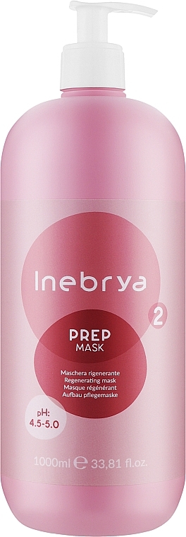 Відновлювальна маска для волосся - Inebrya Prep Regenerating Mask — фото N1
