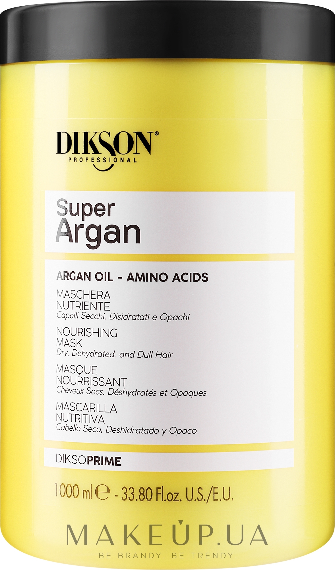Маска для волос с аргановым маслом - Dikson Super Argan Mask — фото 1000ml
