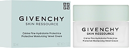 Зволожувальний легкий крем для обличчя - Givenchy Skin Ressource Protective Moisturizing Velvet Cream — фото N2