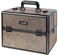 Кейс для косметики №42, черный кофейный опал - Kodi Professional Black Coffee Opal Case — фото N1