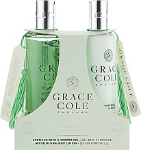 Набор - Grace Cole Grapefruit, Lime & Mint (sh/gel/300ml + b/lot/300ml) — фото N1