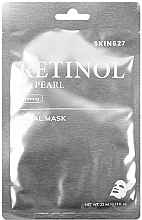 Укрепляющая маска для лица с ретинолом и жемчугом - Skin627 Retinol with Pearl Firming Facial Mask — фото N1