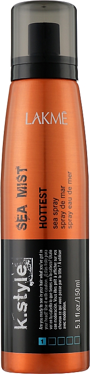 Матуючий спрей для волосся - Lakme K.style Hottest Sea Mist Sea Spray