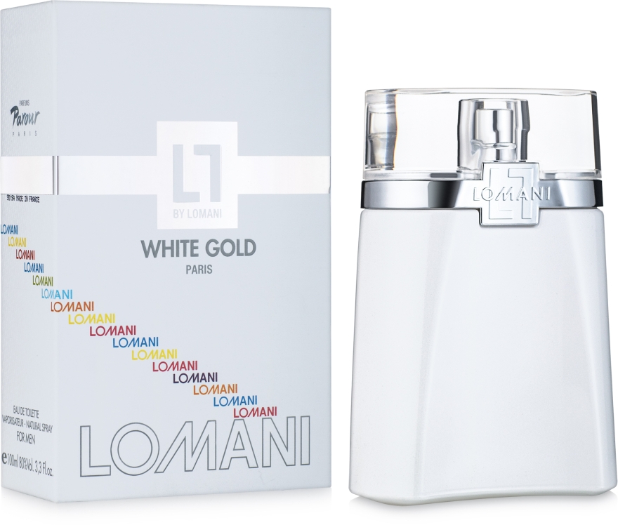 Parfums Parour Lomani White Gold - Туалетна Вода — фото N2