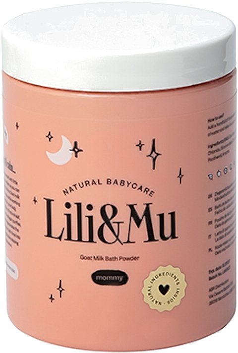 Сухе козяче молоко для ванн - Lili&Mu Goat Milk Bath Powder — фото N1