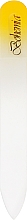 Парфумерія, косметика Пилочка кришталева для нігтів 08-1052, 105мм, жовта - SPL