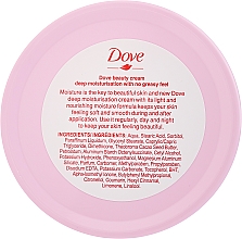 Зволожувальний крем для тіла, з легкою, живильною формулою - Dove Beauty Cream — фото N6