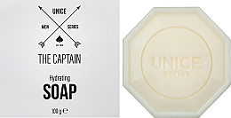 Натуральное мыло для мужчин - Unice The Captain Hydrating Soap — фото N2