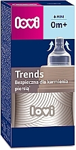 Бутылочка для кормления сцеженным грудным молоком "Trends", 120 мл, 0+ мес. - Lovi — фото N2