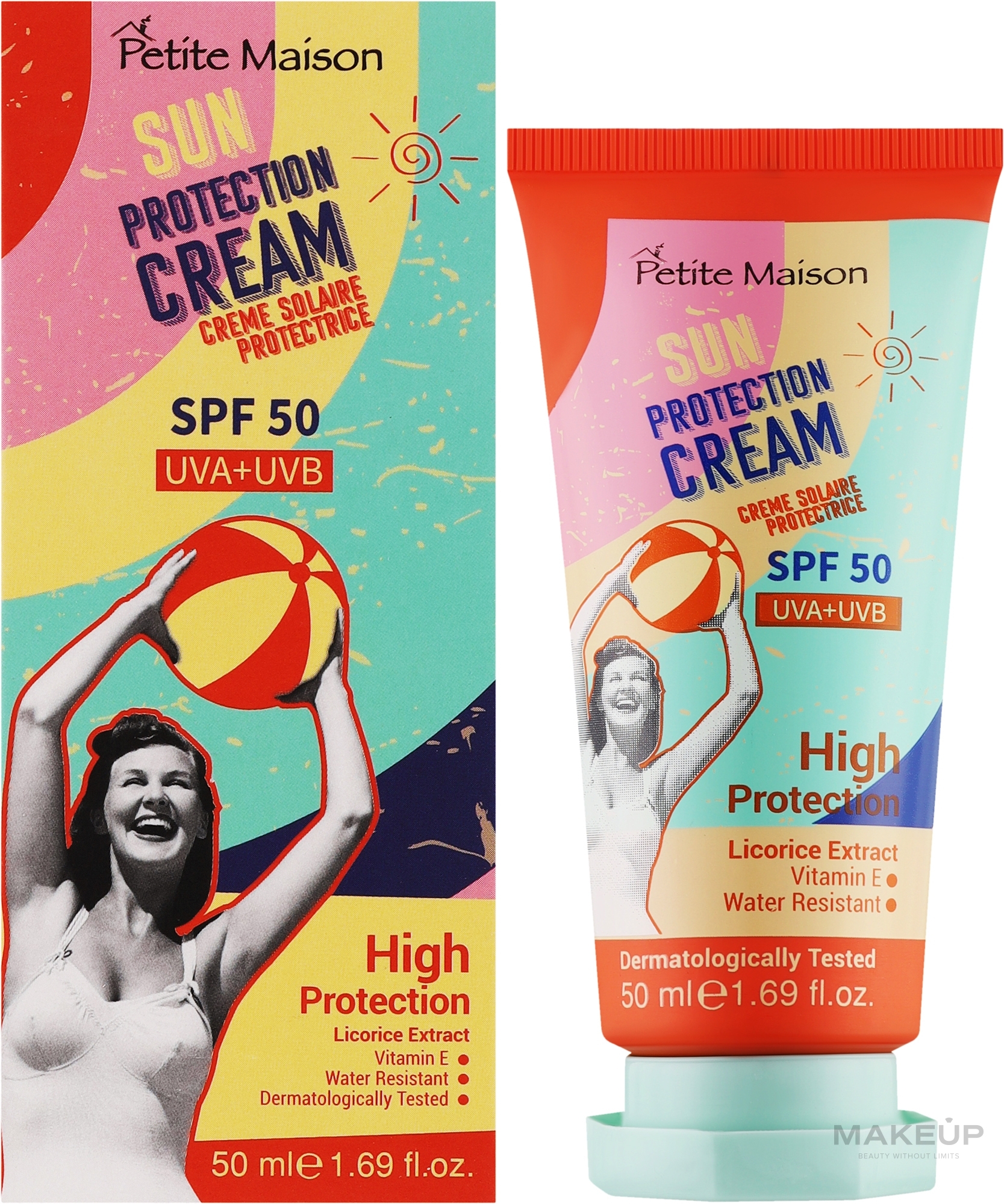 УЦЕНКА Солнцезащитный крем - Petite Maison Sun Protection Cream SPF50 * — фото 50ml