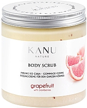 Парфумерія, косметика Скраб для тіла "Грейпфрут" - Kanu Nature Grapefruit With Cranberry Body Scrub