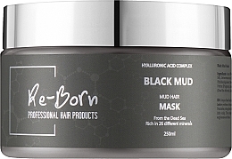 Парфумерія, косметика Чорна маска для волосся - Re-Born Black Mud Hair Mask