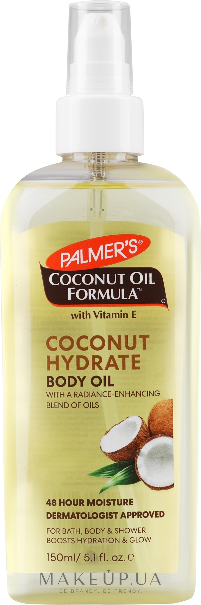 Олія для тіла - Palmer's Coconut Oil Formula Body Oil — фото 150ml