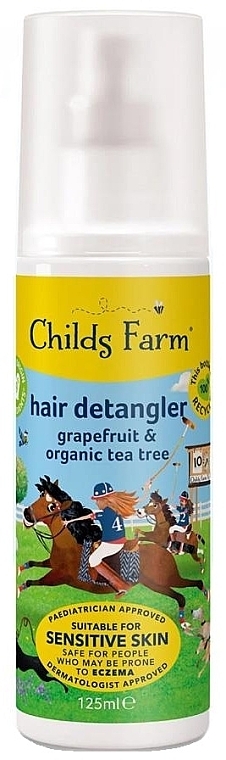 Спрей для розплутування волосся "Грейпфрут + чайне дерево" - Childs Farm Hair Detanlger Grapefruit+Organic Tea Tree — фото N1