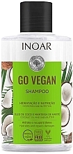 Шампунь "Кокосовое масло и карите" - Inoar Go Vegan Shampoo — фото N1