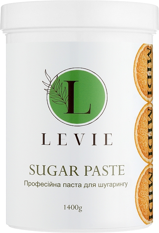 Сахарная паста для шугаринга "Midi-Апельсин" - Levie — фото N1