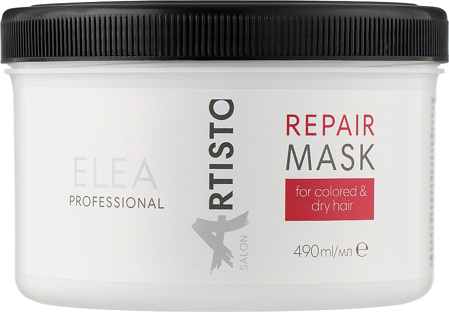 Маска восстанавливающая для окрашенных волос - Elea Professional Artisto Repair Mask For Colored & Dry Hair