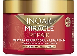 Маска для волос - Inoar Miracle Repair Mask — фото N1