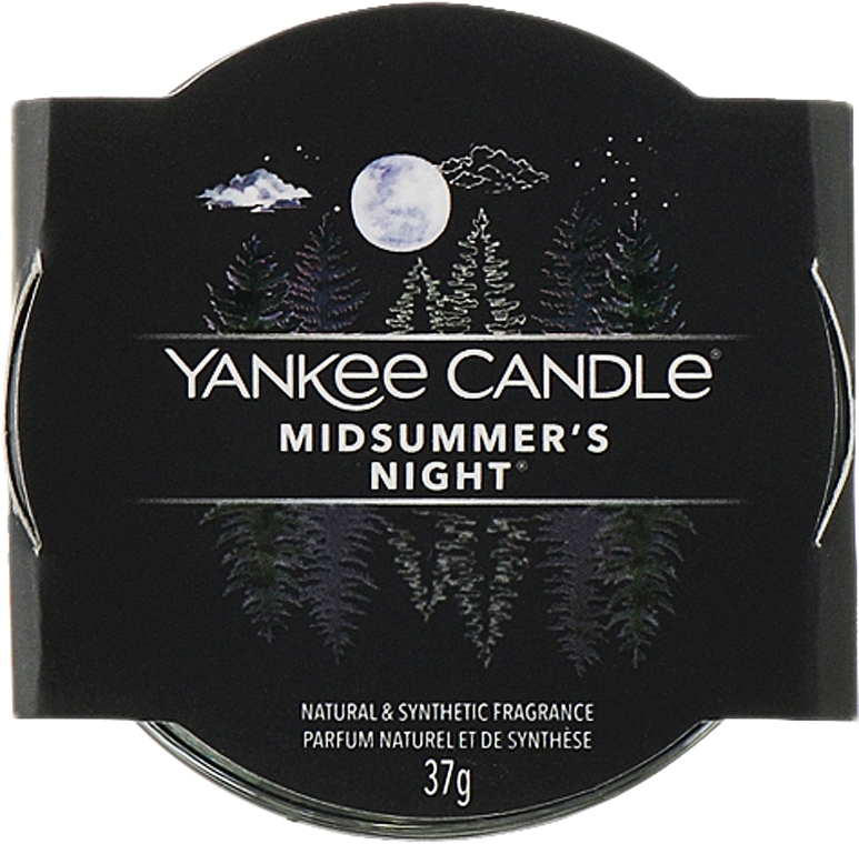 Ароматическая свеча в стакане "Летняя ночь" - Yankee Candle Midsummer's Night (мини) — фото N2