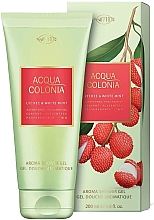 Парфумерія, косметика Maurer & Wirtz 4711 Aqua Colognia Lychee & White Mint - Гель для душу