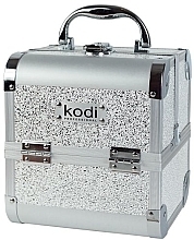 Кейс для косметики №33, сріблястий опал - Kodi Professional Silver Opal — фото N1