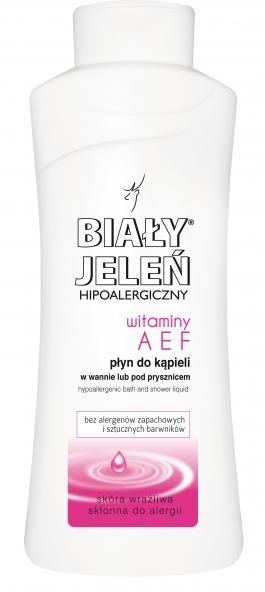 Гіпоалергенна піна для ванни, з A, E, F вітамінами  - Bialy Jelen Hypoallergenic Bath Lotion With AEF Vitamins — фото N3